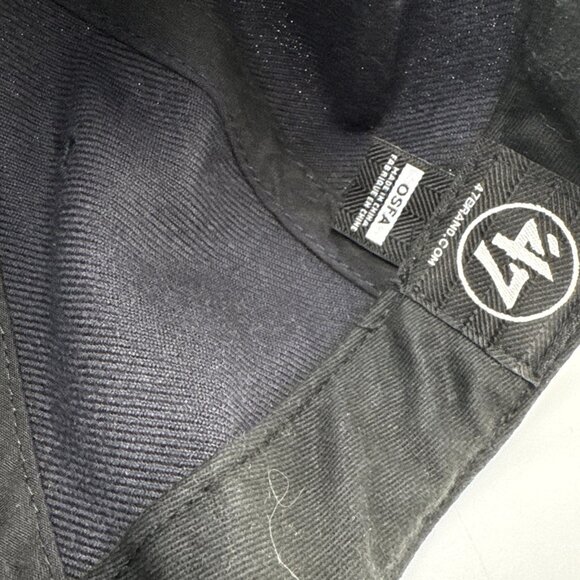 Chicago Cubs Dad Cap Hat 1914 Logo Cooperstown Collection Navy - Picture 5 of 6